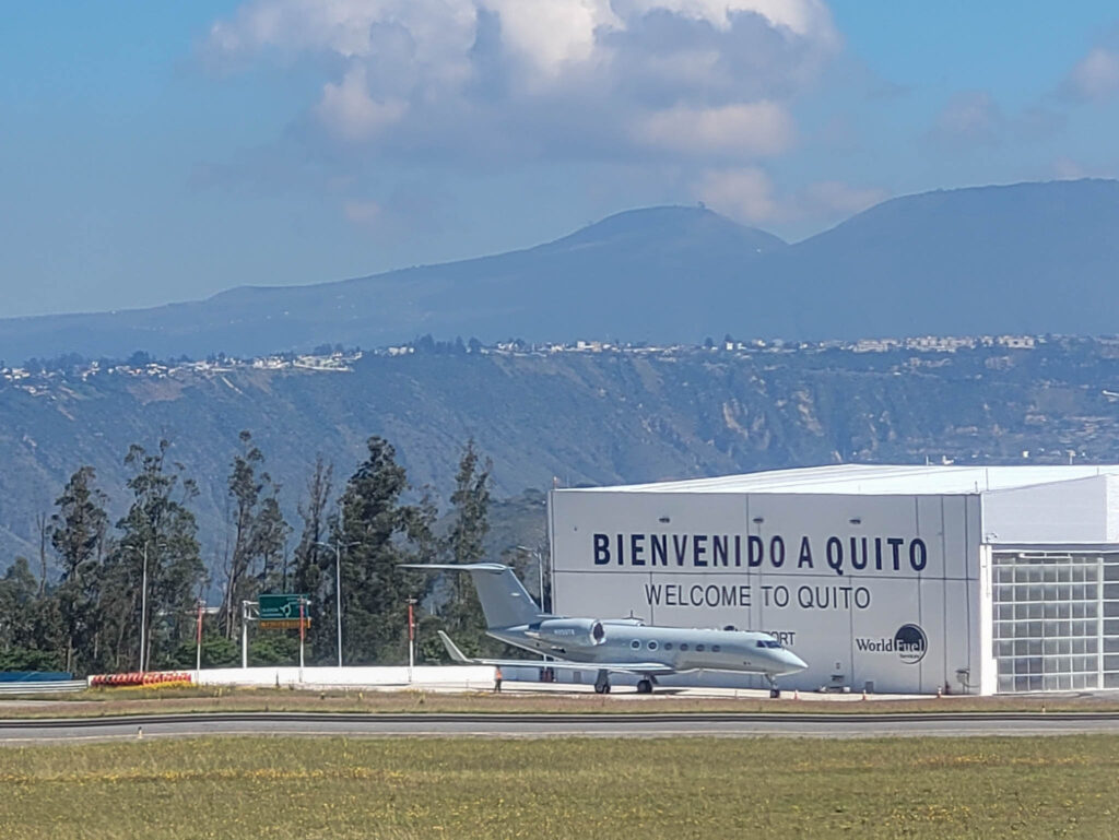 Anreise Quito